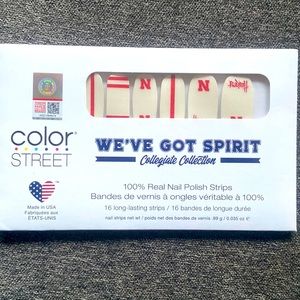 Color Street We’ve Got Spirit collection University of Nebraska nail set